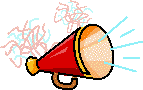 Red megaphone